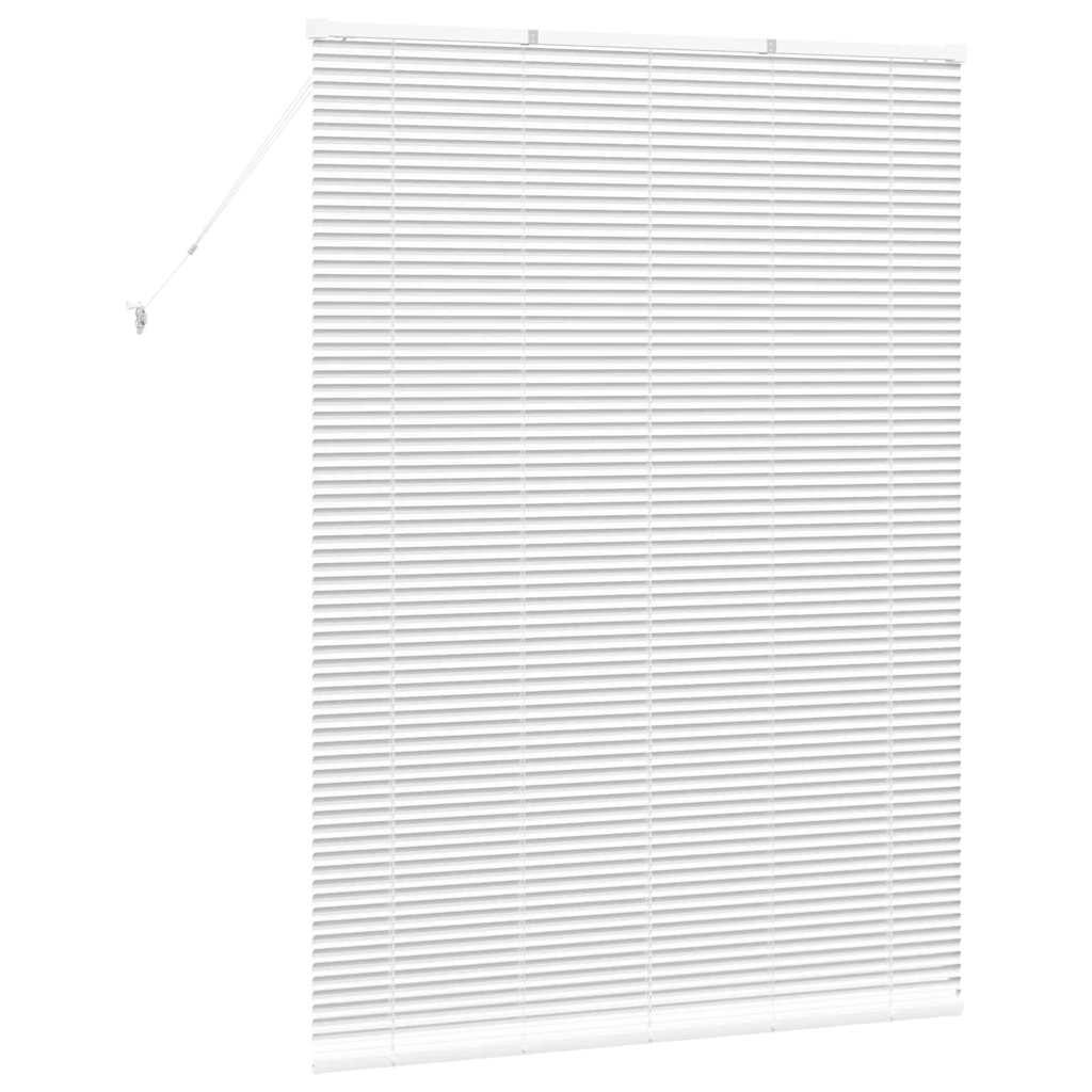 Persienner Hvid 175 x 130 cm Aluminium