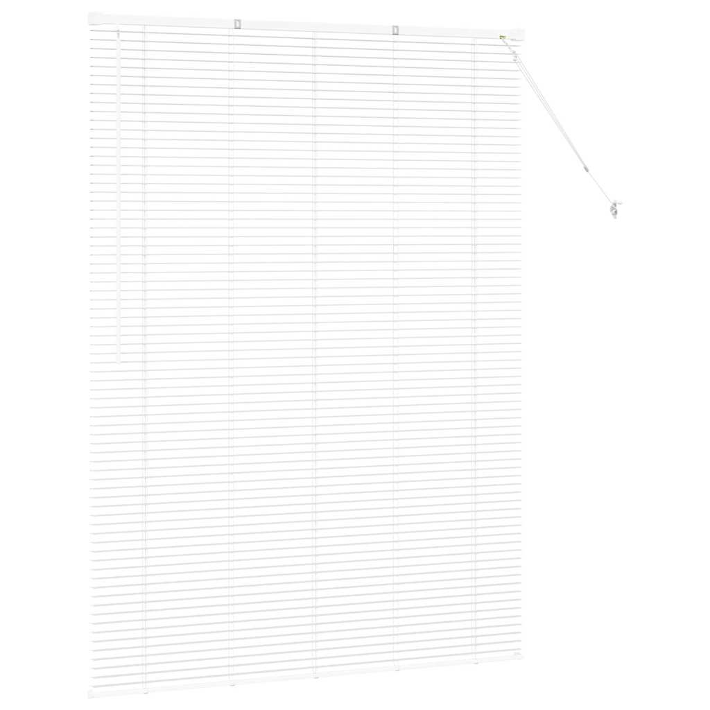 Persienner Hvid 175 x 135 cm Aluminium