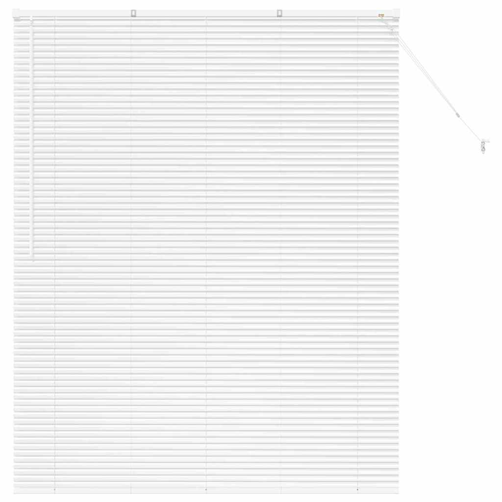 Persienner Hvid 175 x 140 cm Aluminium