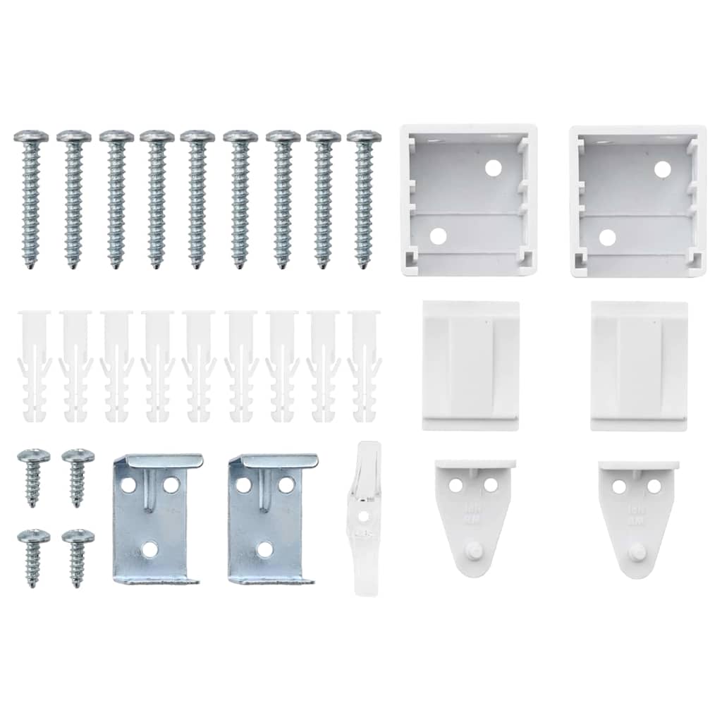 Persienner Hvid 175 x 145 cm Aluminium