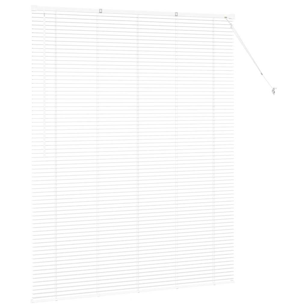 Persienner Hvid 175 x 145 cm Aluminium