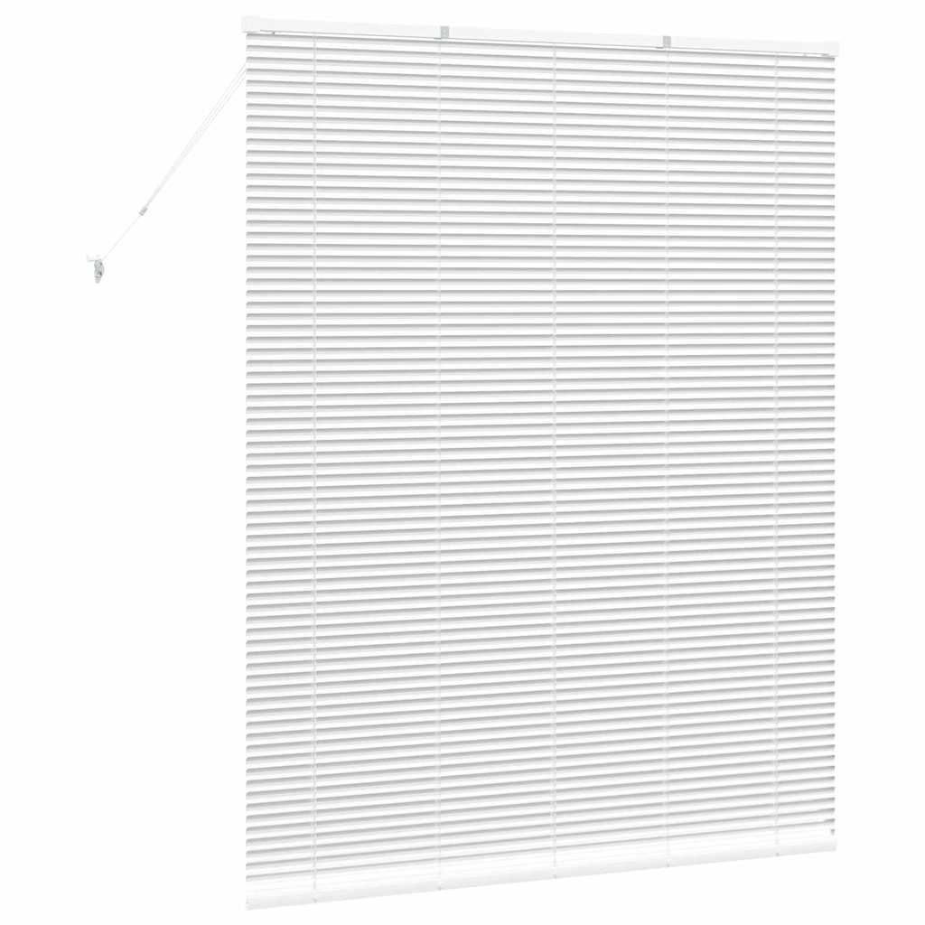 Persienner Hvid 175 x 150 cm Aluminium