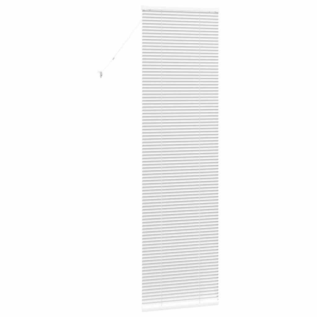 Persienner Hvid 220 x 65 cm Aluminium