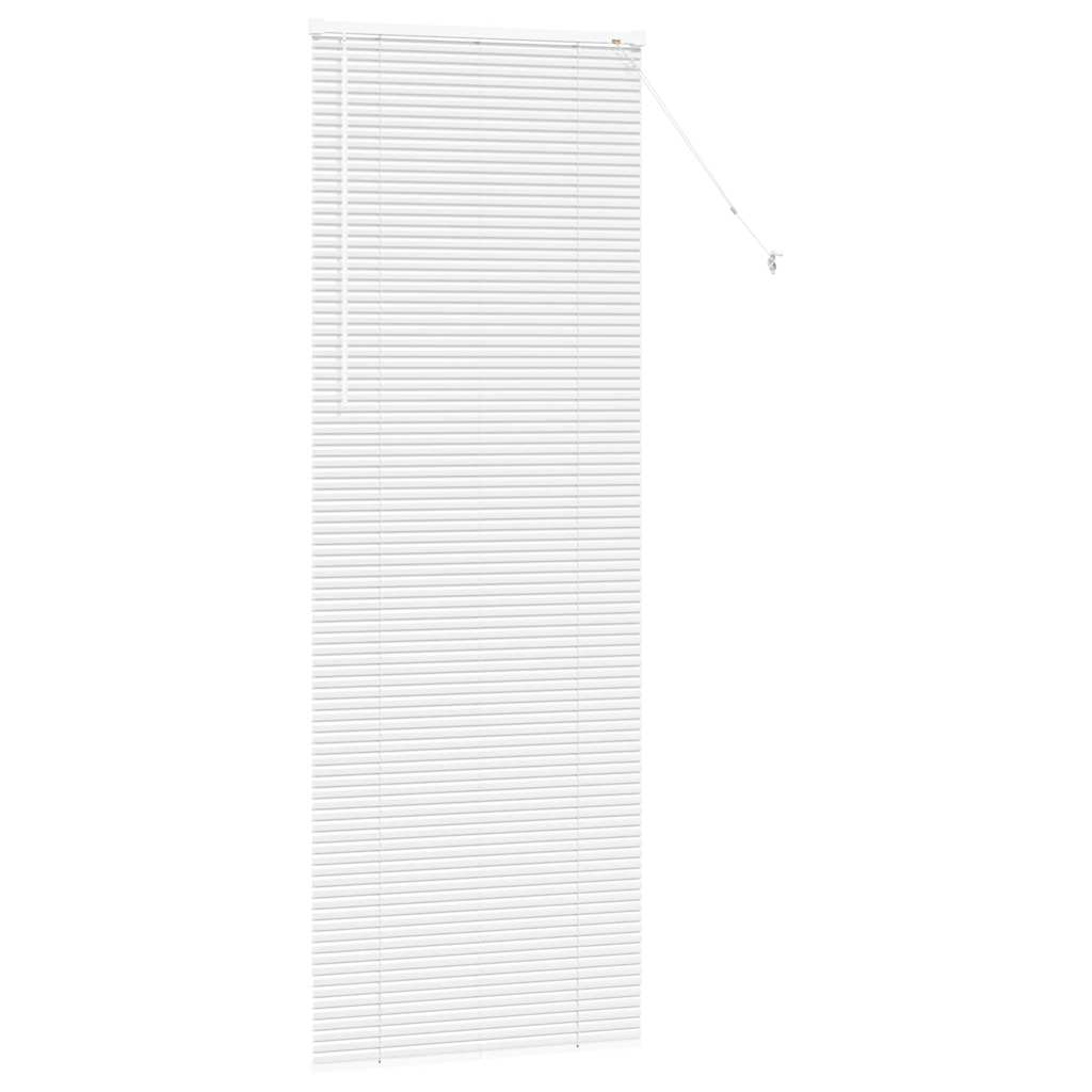 Persienner Hvid 220 x 80 cm Aluminium