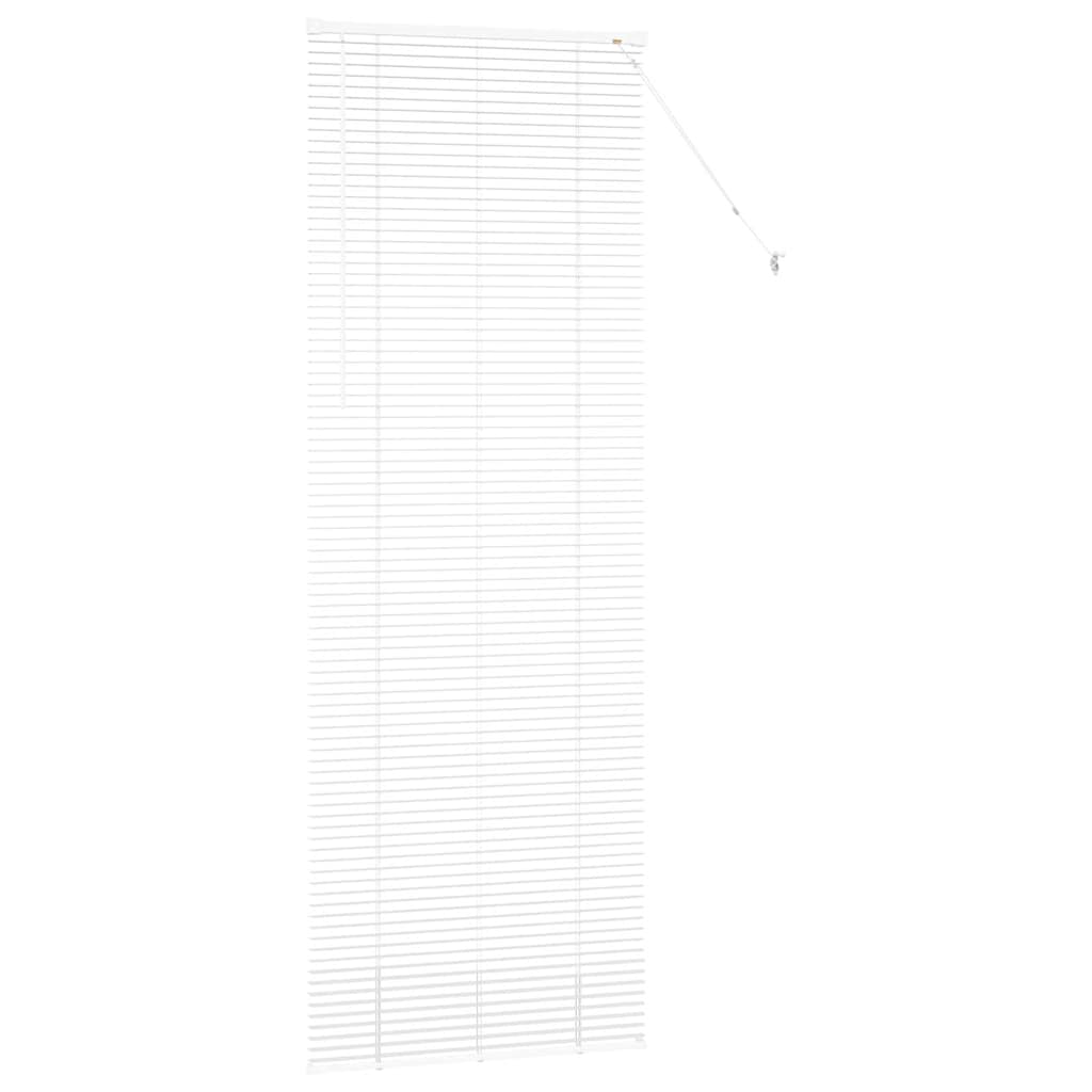 Persienner Hvid 220 x 80 cm Aluminium