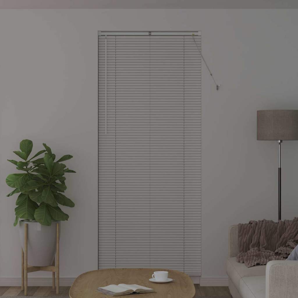 Persienner Hvid 220 x 90 cm Aluminium