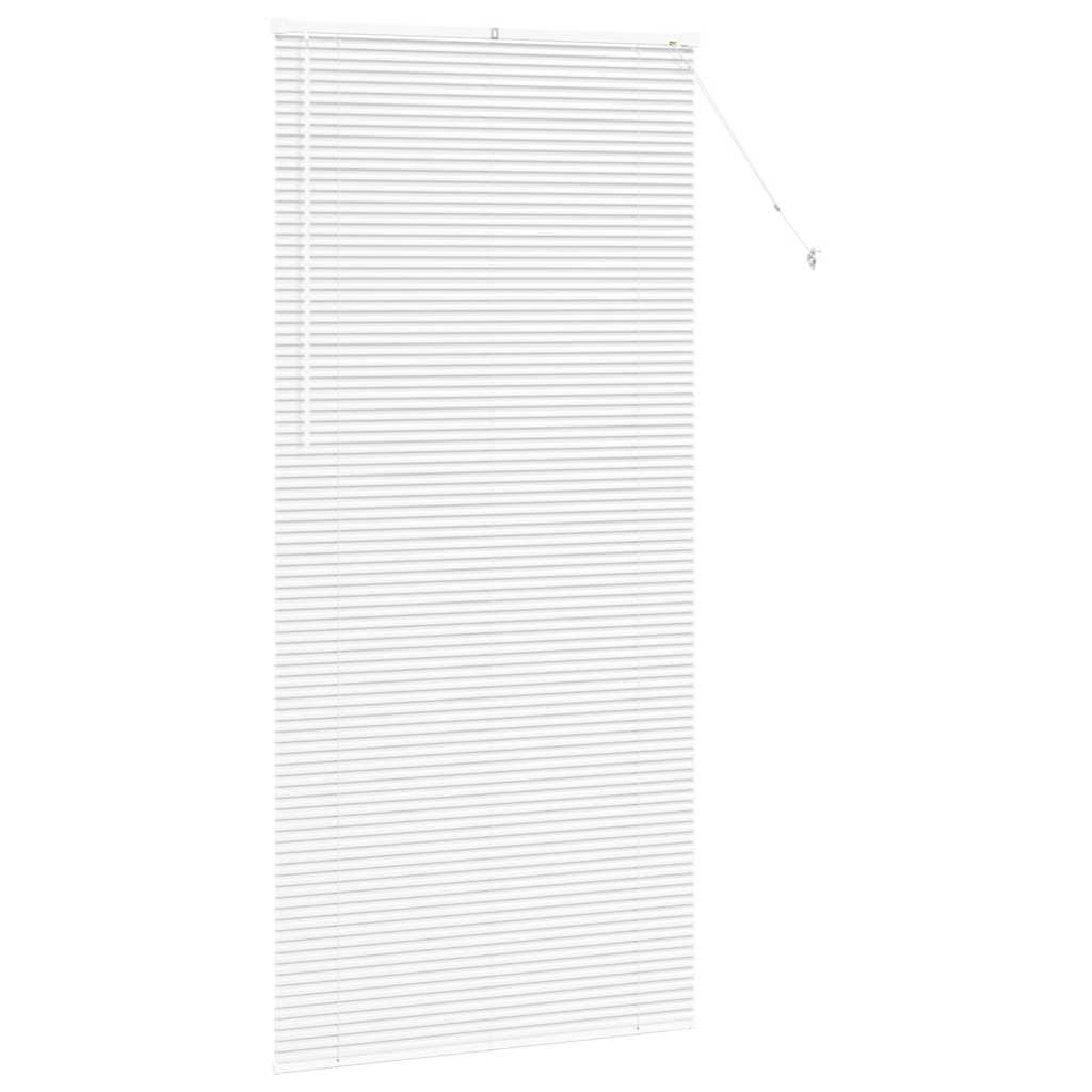 Persienner Hvid 220 x 105 cm Aluminium