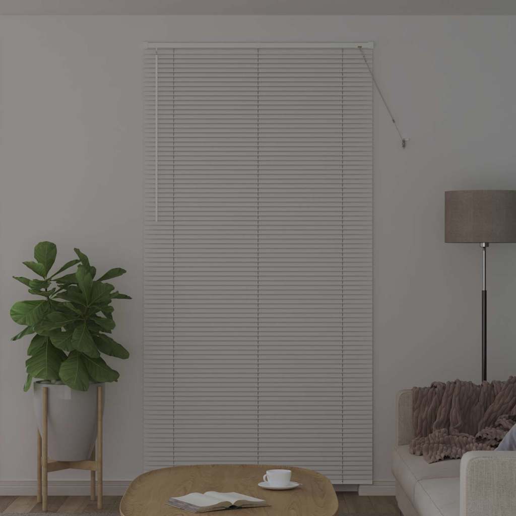 Persienner Hvid 220 x 110 cm Aluminium