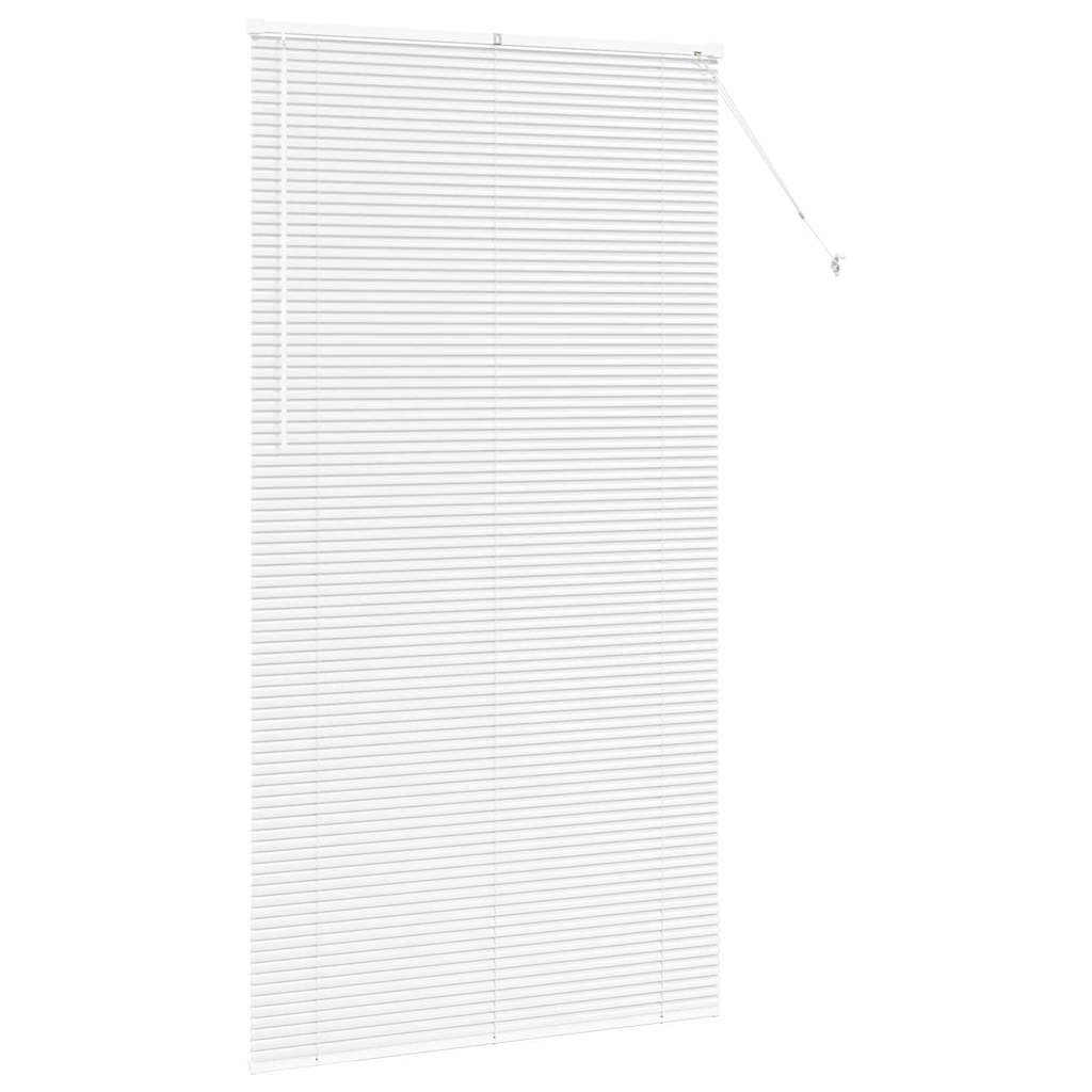 Persienner Hvid 220 x 110 cm Aluminium