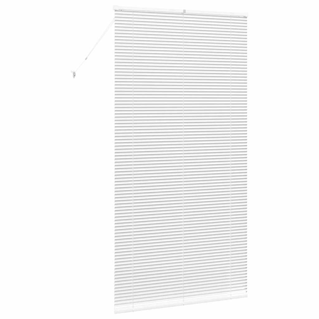 Persienner Hvid 220 x 110 cm Aluminium