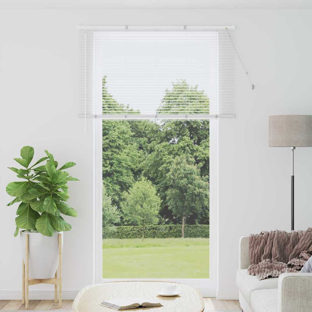 Persienner Hvid 220 x 125 cm Aluminium