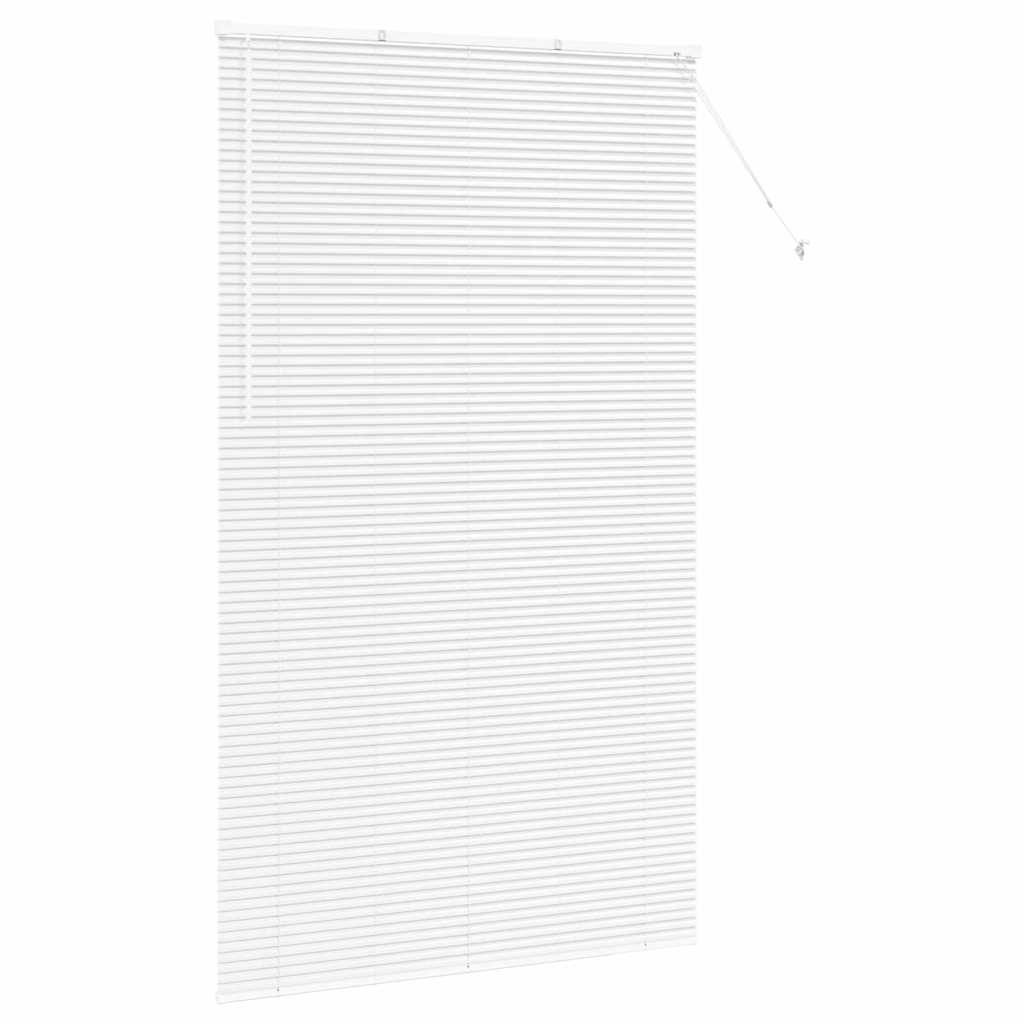 Persienner Hvid 220 x 125 cm Aluminium
