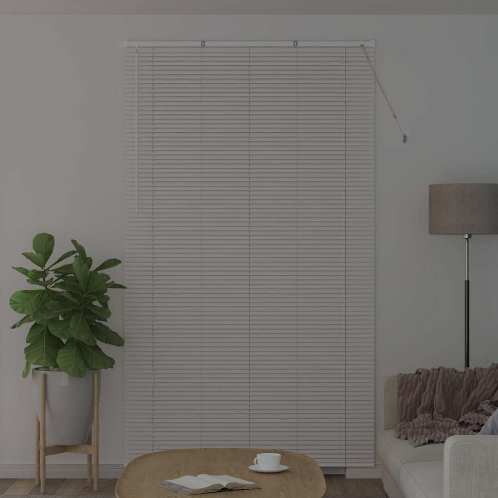 Persienner Hvid 220 x 135 cm Aluminium