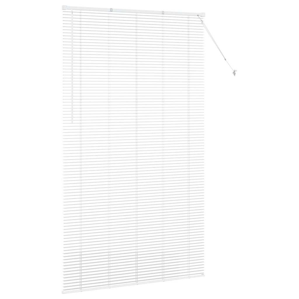 Persienner Hvid 220 x 135 cm Aluminium