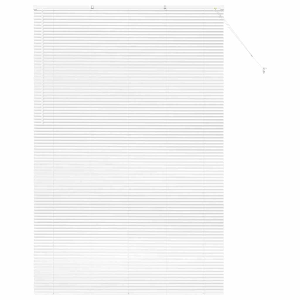 Persienner Hvid 220 x 140 cm Aluminium