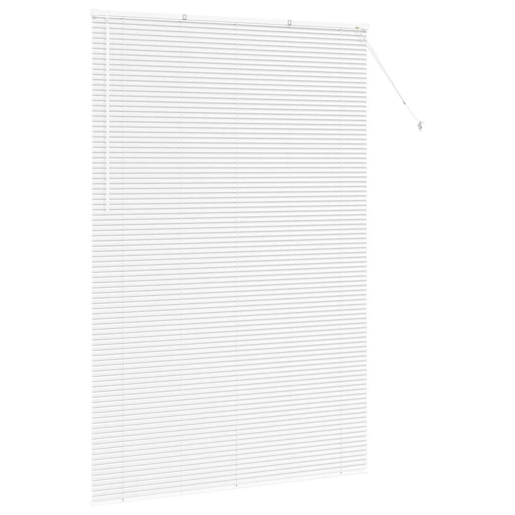 Persienner Hvid 220 x 145 cm Aluminium