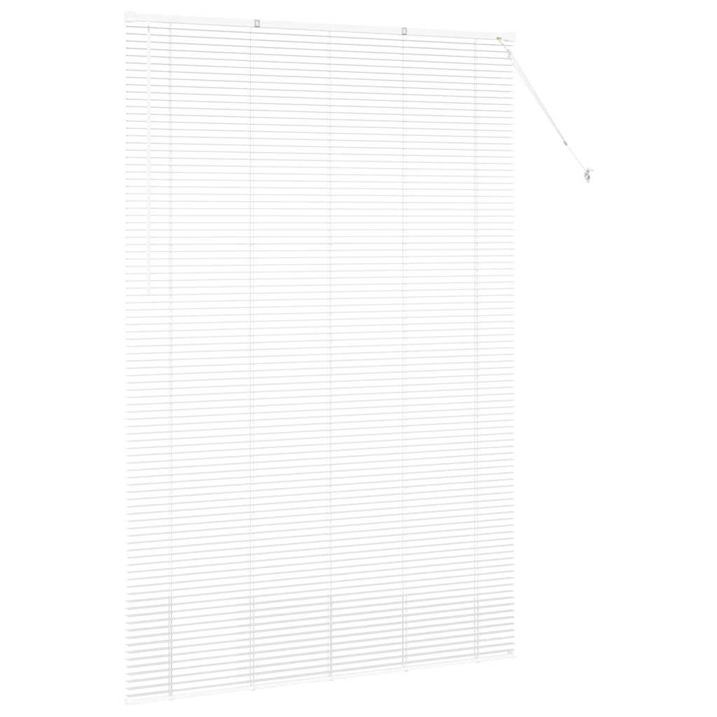 Persienner Hvid 220 x 145 cm Aluminium
