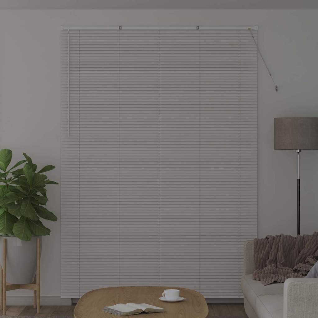 Persienner Hvid 220 x 155 cm Aluminium