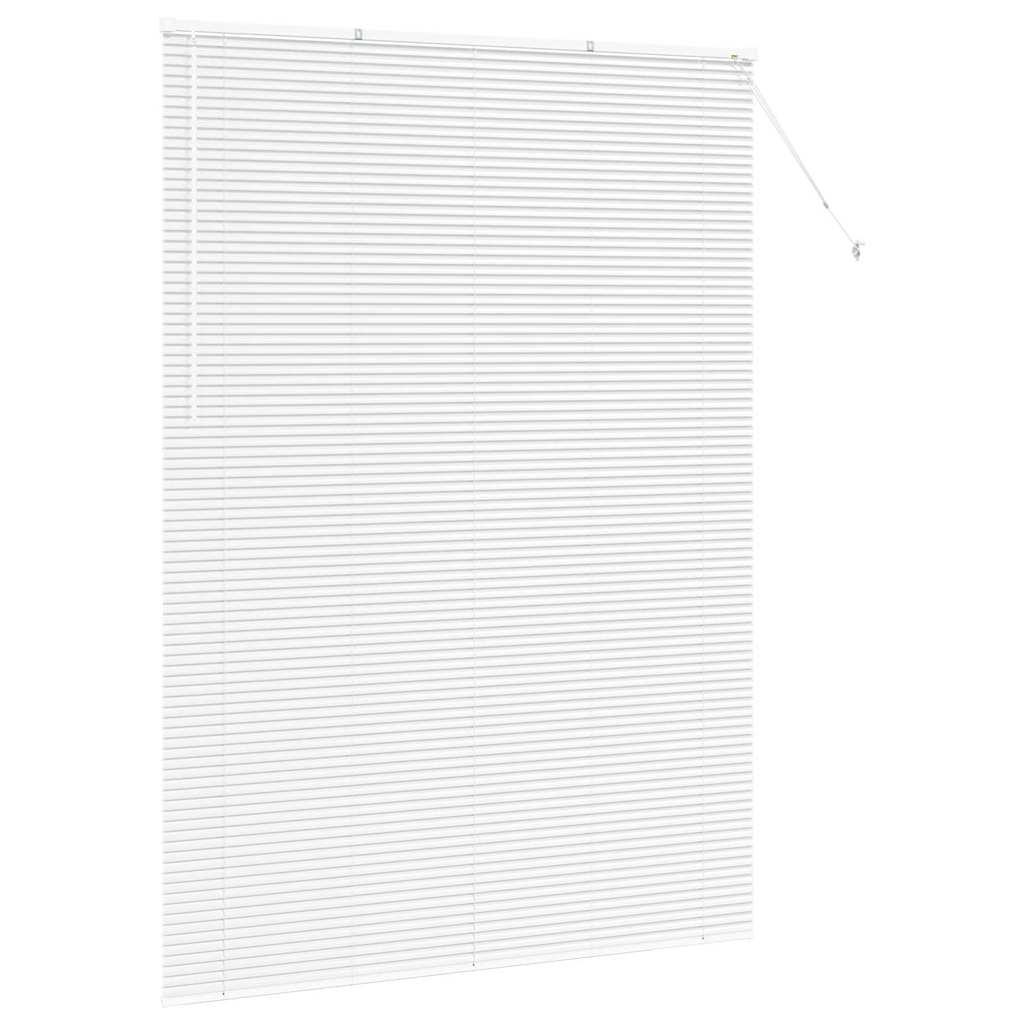 Persienner Hvid 220 x 155 cm Aluminium
