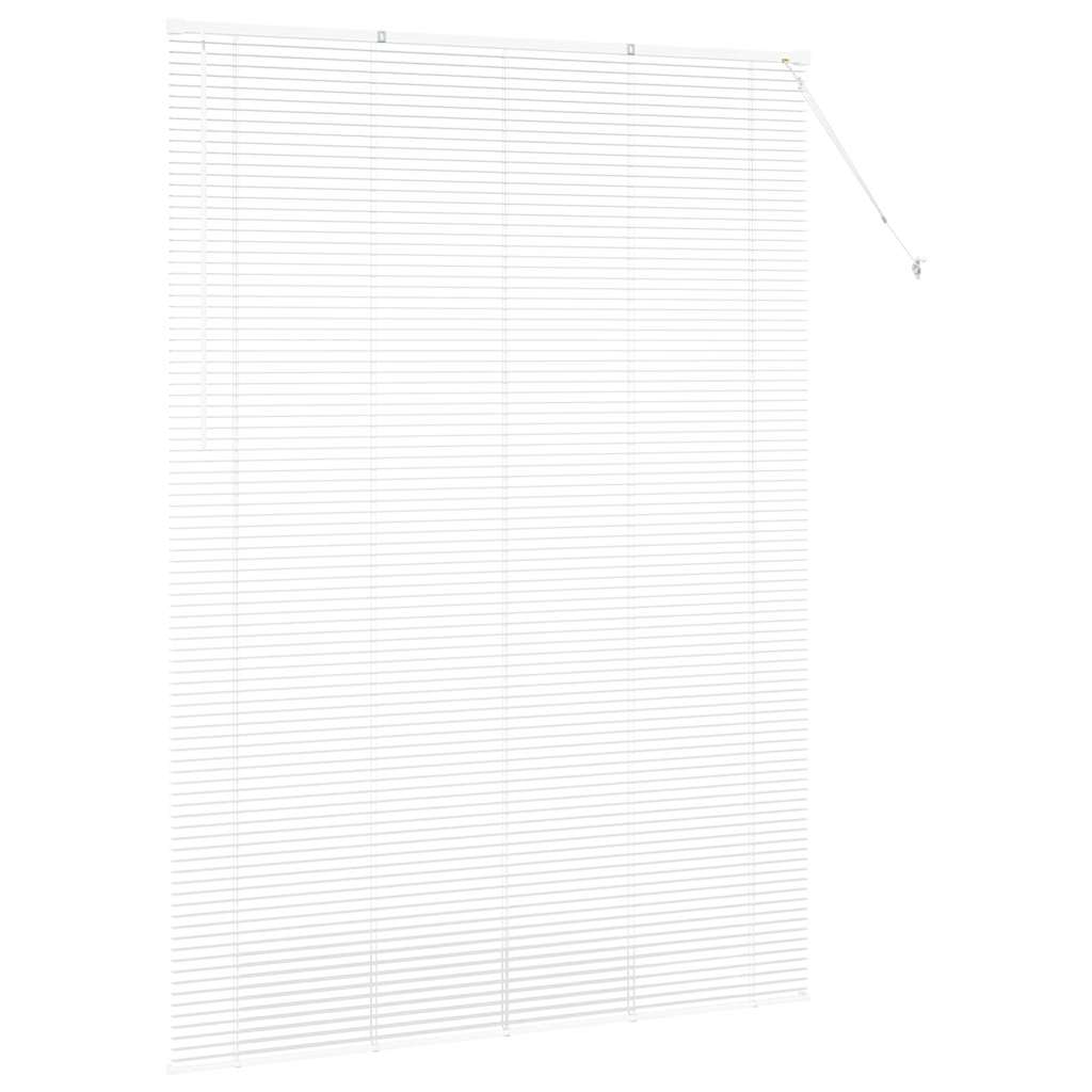 Persienner Hvid 220 x 155 cm Aluminium