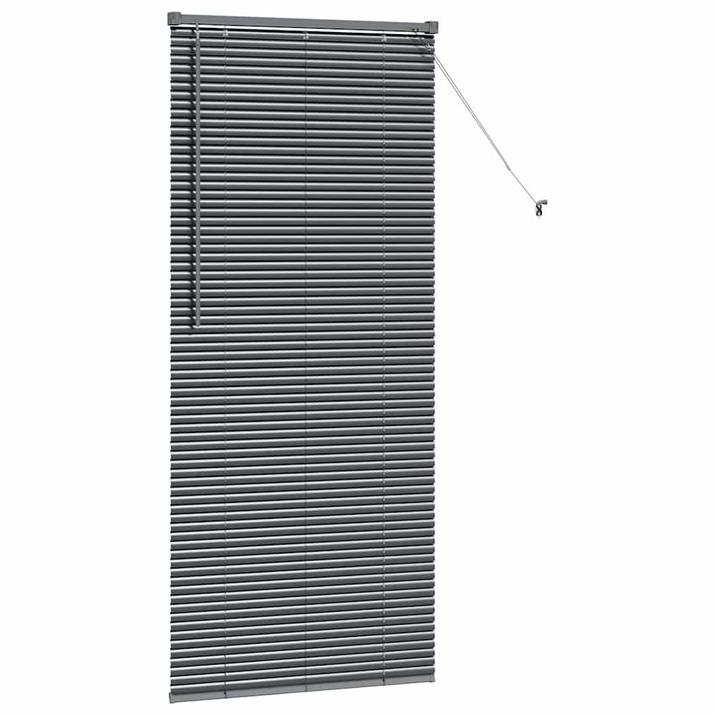 Persienner Mørkegrå 175 x 70 cm Aluminium