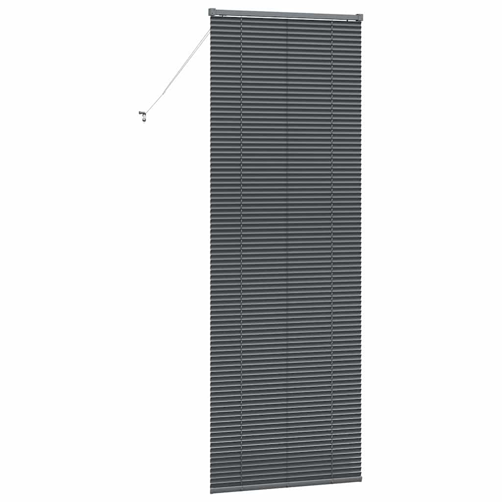 Persienner Mørkegrå 220 x 70 cm Aluminium