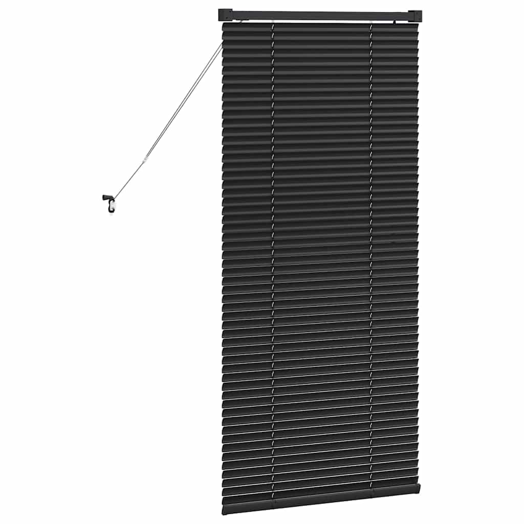 Persienner Sort 130 x 60 cm Aluminium