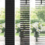 Persienner Sort 130 x 160 cm Aluminium