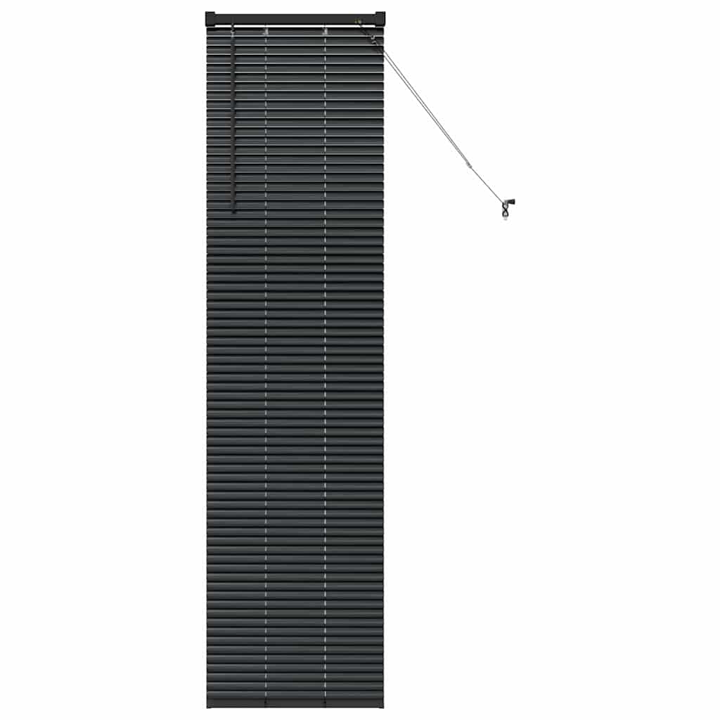 Persienner Sort 175 x 45 cm Aluminium