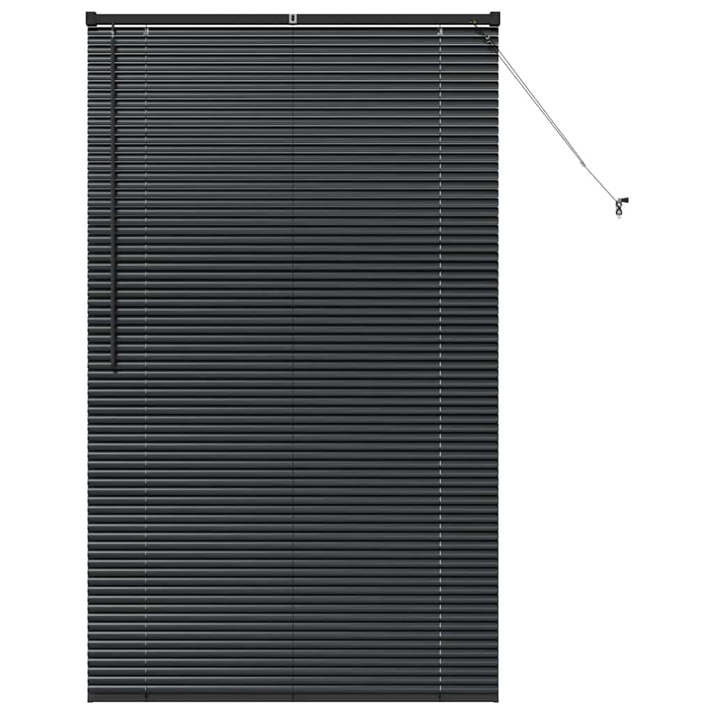 Persienner Sort 175 x 105 cm Aluminium