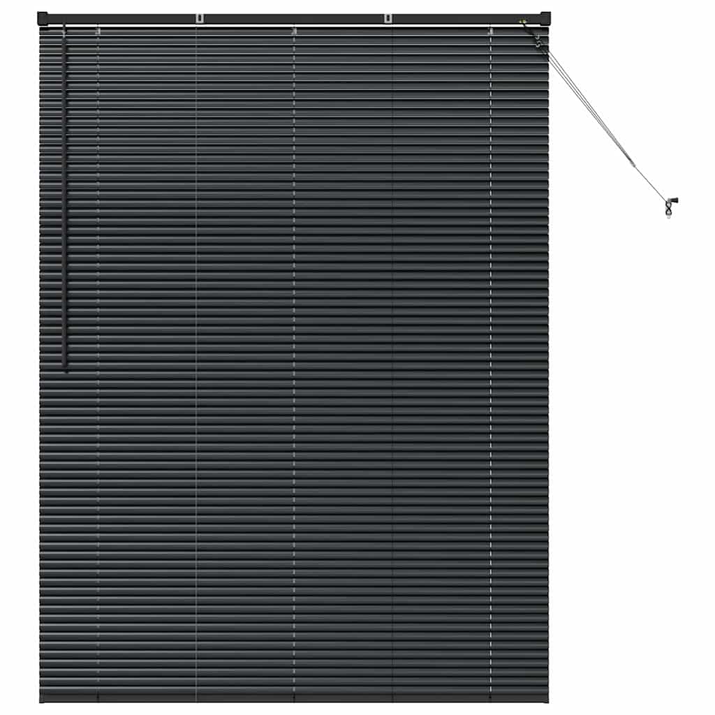 Persienner Sort 175 x 125 cm Aluminium