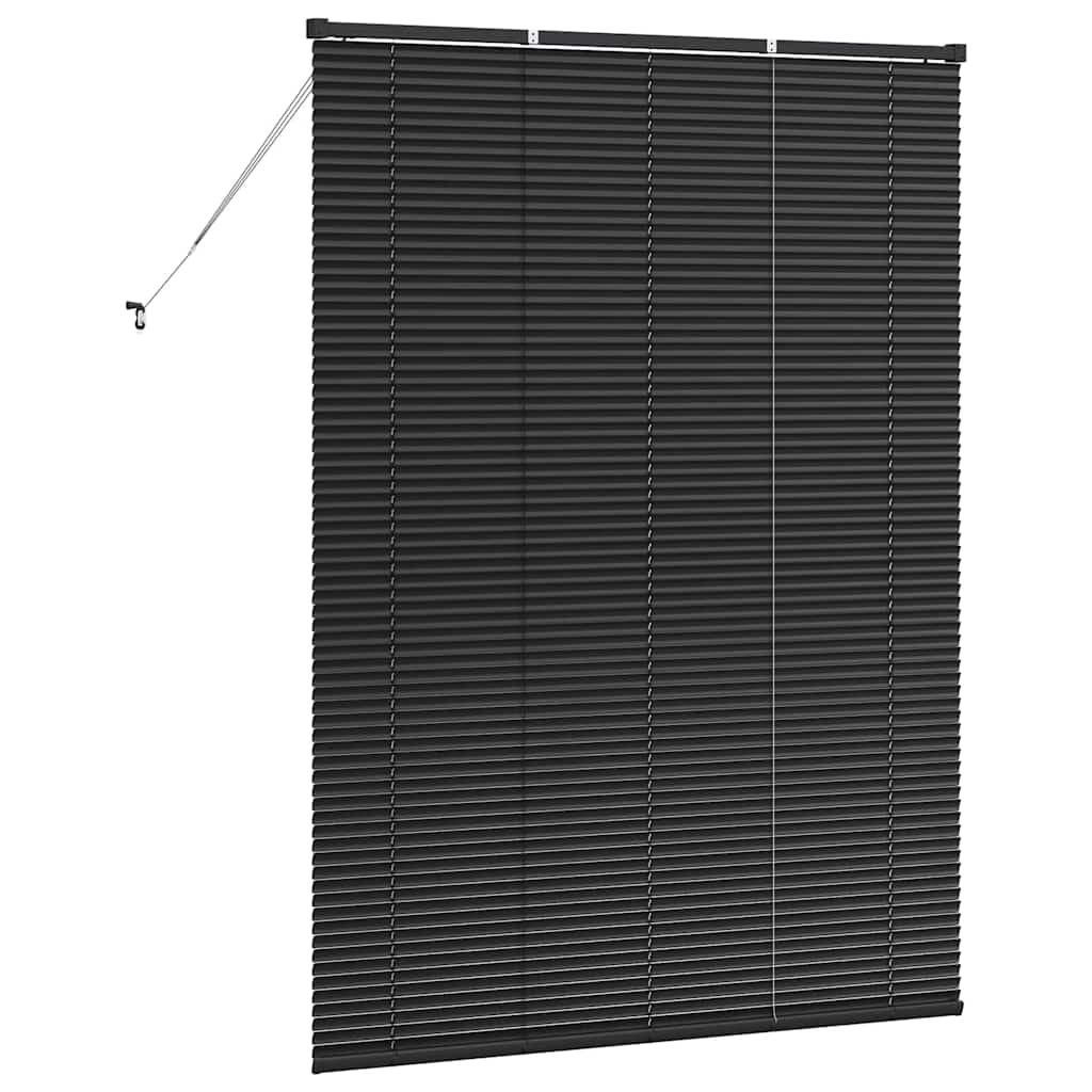 Persienner Sort 175 x 130 cm Aluminium