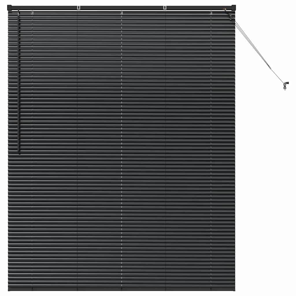 Persienner Sort 175 x 145 cm Aluminium