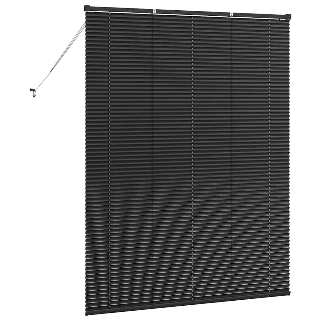 Persienner Sort 175 x 150 cm Aluminium