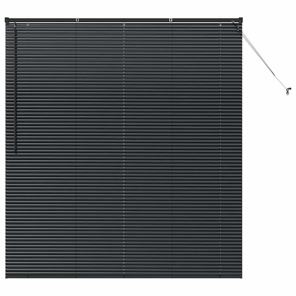 Persienner Sort 175 x 160 cm Aluminium