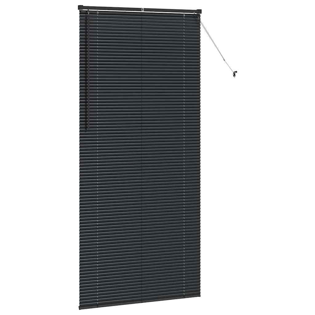 Persienner Sort 220 x 105 cm Aluminium