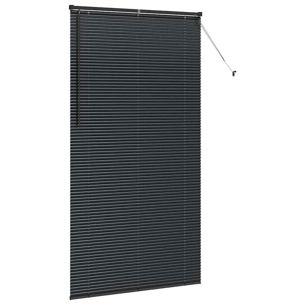 Persienner Sort 220 x 115 cm Aluminium