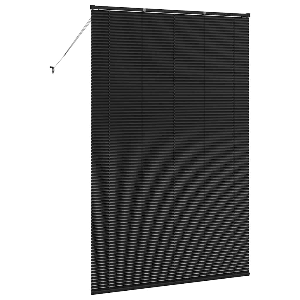 Persienner Sort 220 x 145 cm Aluminium