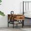 Sengebord med skuffe 2 pcs Gammelt træ 40 x 42 x 45 cm