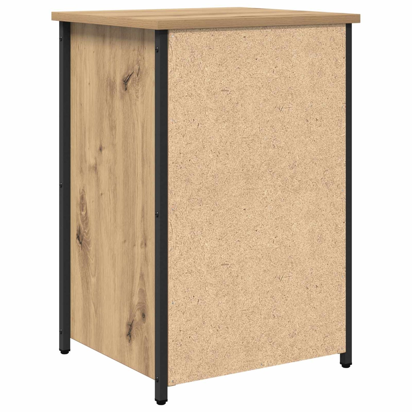 Natskab med skuffe Brun 40 x 36 x 60 cm Solid genbrugs træ