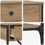 Konsolbord Brun 75 x 34,5 x 75 cm træ