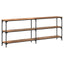 Konsolbord Gammelt træ 200 x 29 x 75 cm Samlet træ og metal