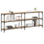 Konsolbord artisan eg 200 x 29 x 75 cm Samlet træ og metal