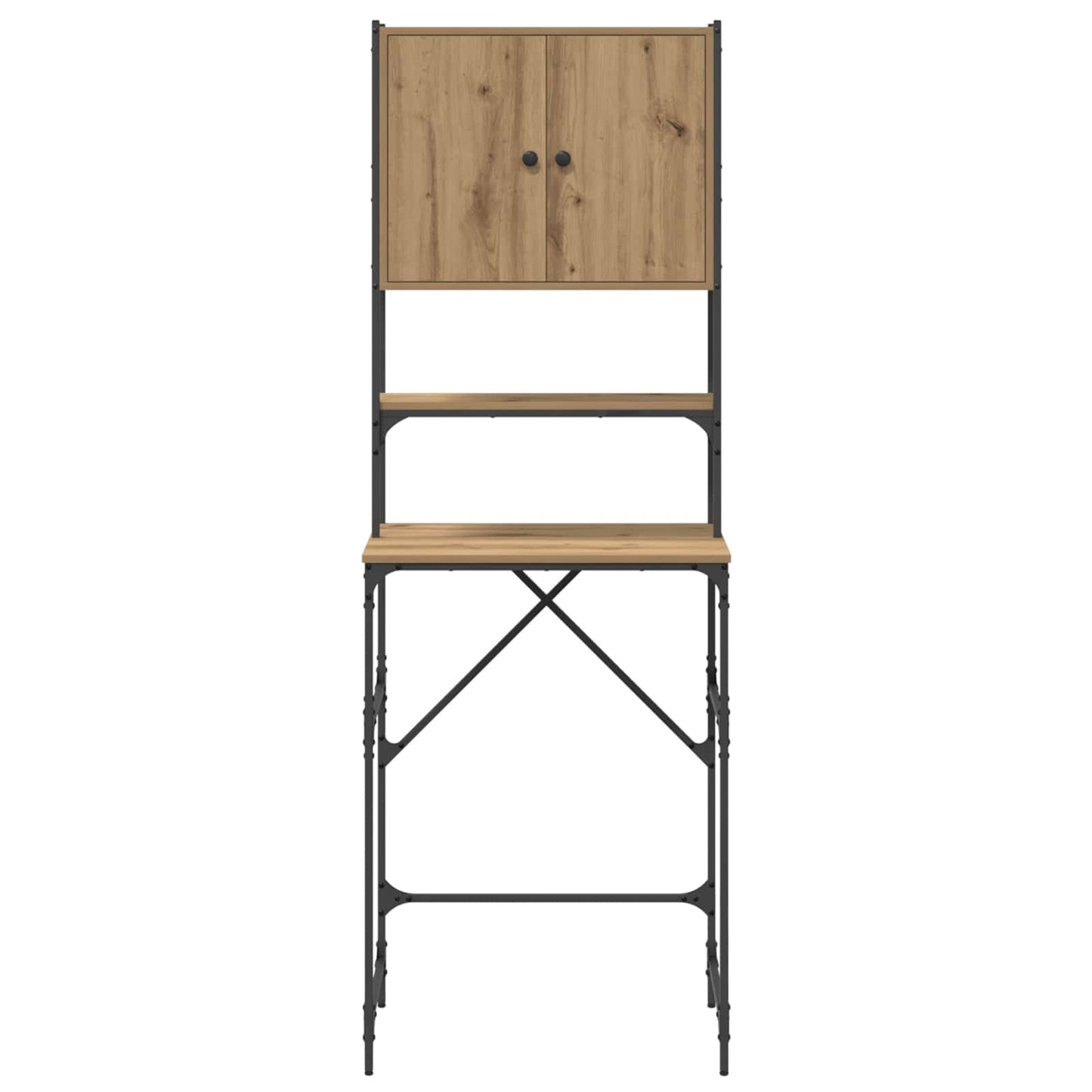 Vaskemaskineskab Artisan Egetræ 68 x 48,5 x 194 cm