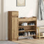 Sko skab Artisan Egetræ 100,5 x 28 x 100 cm Konstrueret træ