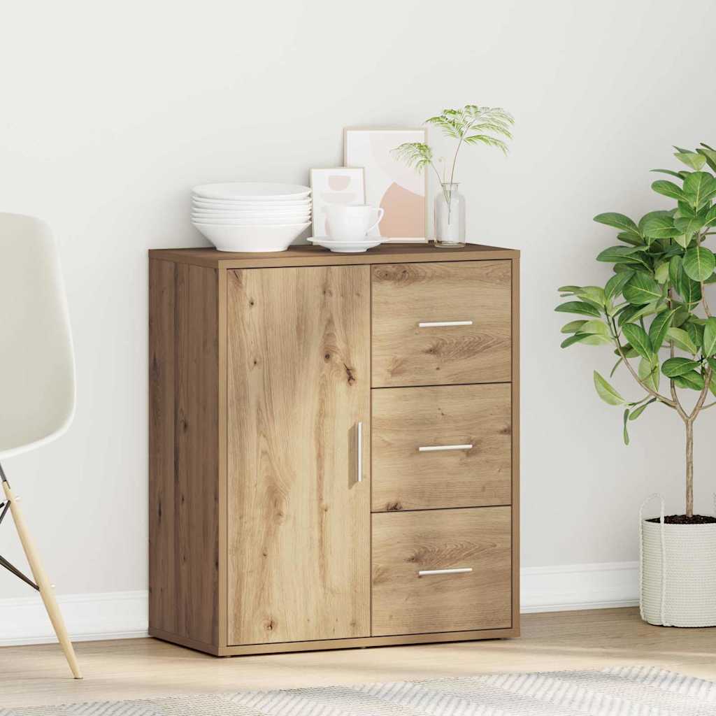 Sideboard Artisan Egetræ 60 x 31 x 70 cm Konstrueret træ