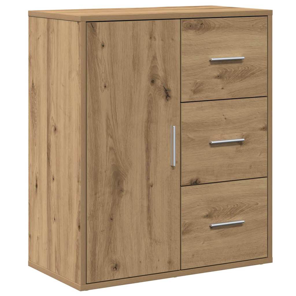Sideboard Artisan Egetræ 60 x 31 x 70 cm Konstrueret træ