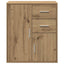 Sideboard Artisan Egetræ 60 x 31 x 70 cm Konstrueret træ