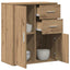 Sideboard Artisan Egetræ 60 x 31 x 70 cm Konstrueret træ