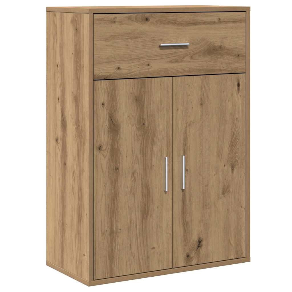 Sideboard Artisan Egetræ 60 x 30 x 84 cm Konstrueret træ